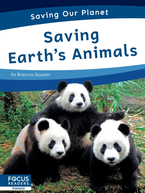 Cover image for book Saving Earth’s Animals