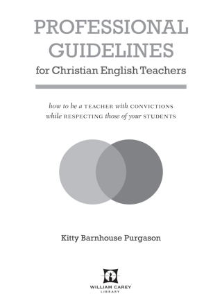 Professional Guidelines for Christian English Teachers