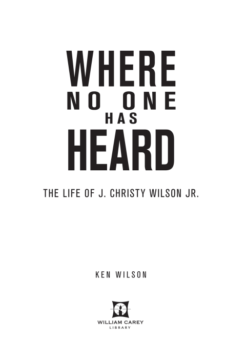Cover image for book Where No One Has Heard
