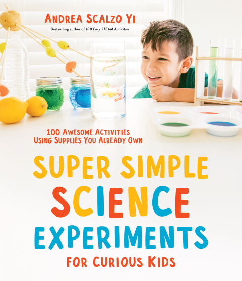 Cover image for book Super Simple Science Experiments for Curious Kids