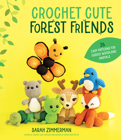 Cover image for book Crochet Cute Forest Friends