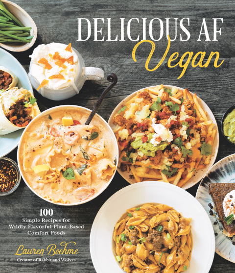 Cover image for book Delicious AF Vegan