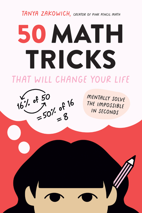 Cover image for book 50 Math Tricks That Will Change Your Life