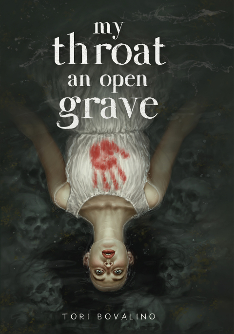 Cover image for book My Throat an Open Grave