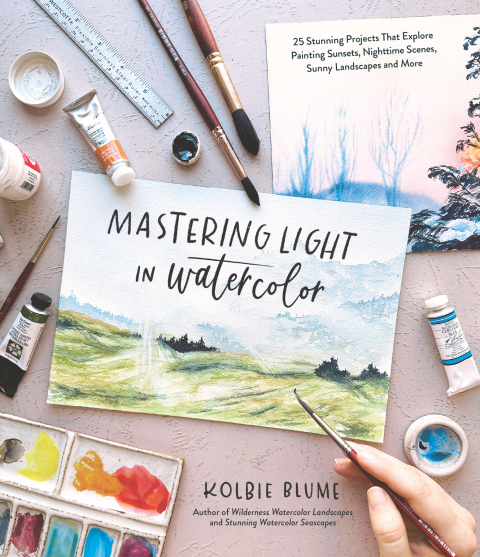 Cover image for book Mastering Light in Watercolor