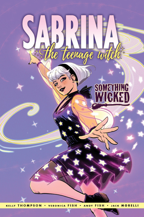 Cover image for book Sabrina: Something Wicked