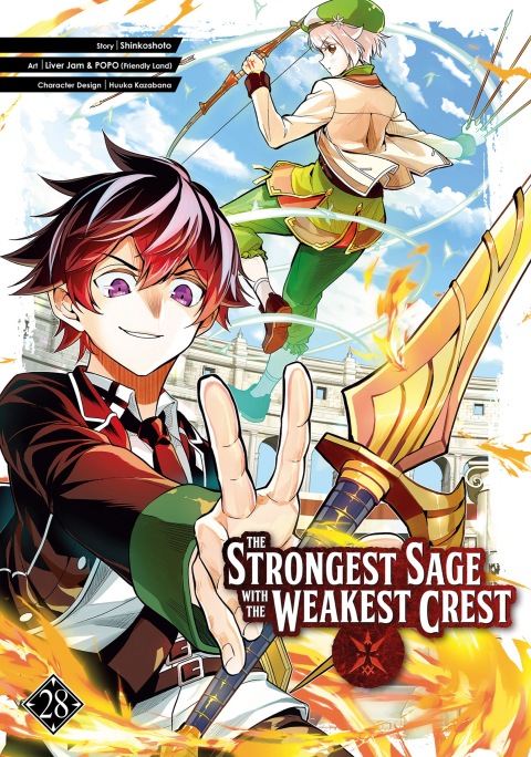 Cover image for book The Strongest Sage with the Weakest Crest 28
