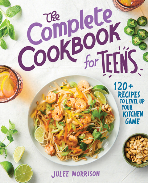 Cover image for book The Complete Cookbook for Teens