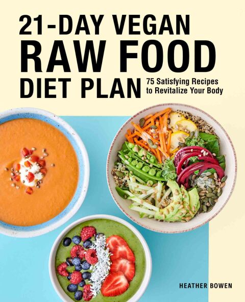 Cover image for book 21-Day Vegan Raw Food Diet Plan