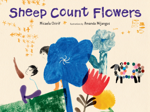 Sheep Count Flowers 
