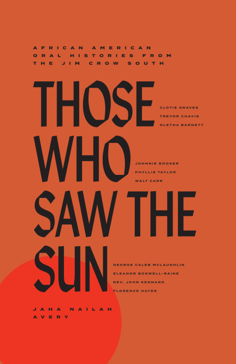 Cover image for book Those Who Saw the Sun