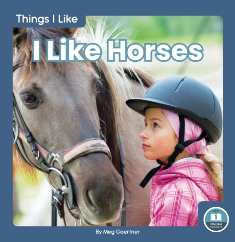 Cover image for book I Like Horses