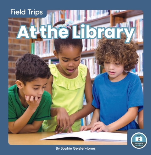 Cover image for book At the Library