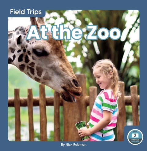 Cover image for book At the Zoo