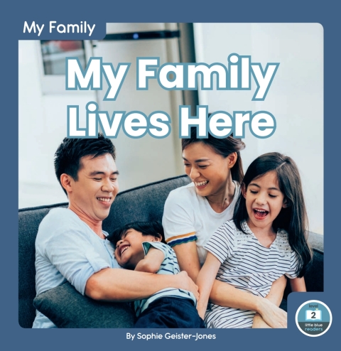 Cover image for book My Family Lives Here