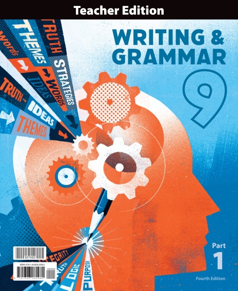 Cover image for book Writing & Grammar 9 Teacher Edition, 4th ed.