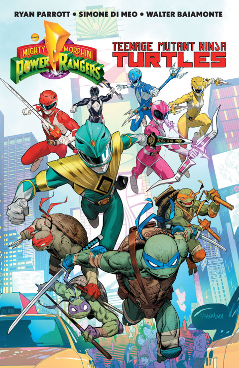 Cover image for book Mighty Morphin Power Rangers/Teenage Mutant Ninja Turtles