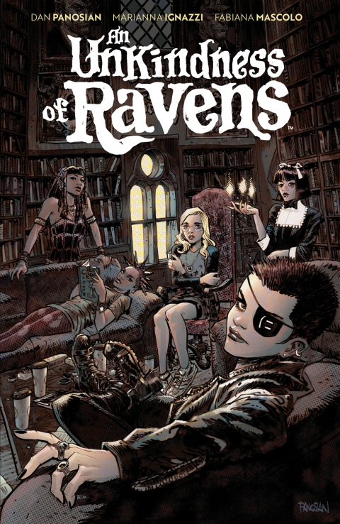Cover image for book An Unkindness of Ravens