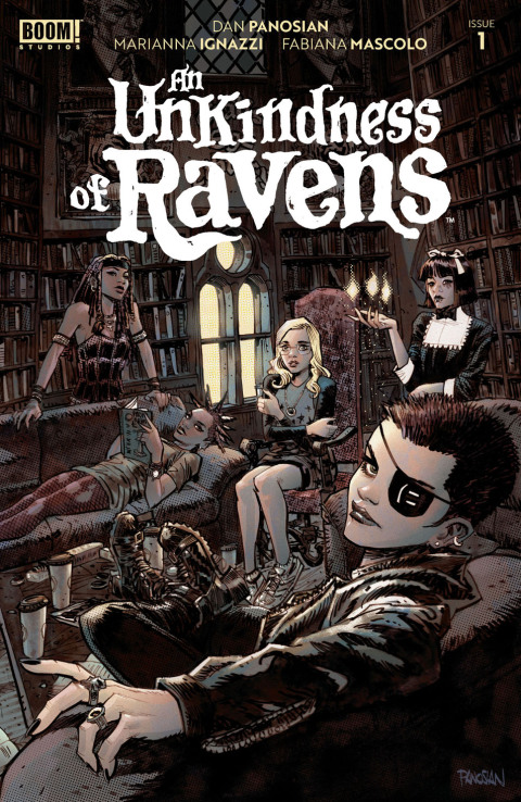 Cover image for book An Unkindness of Ravens #1