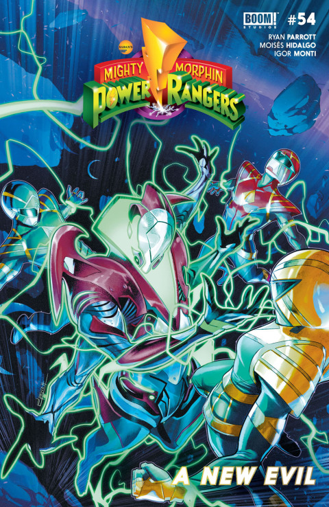 Cover image for book Mighty Morphin Power Rangers #54