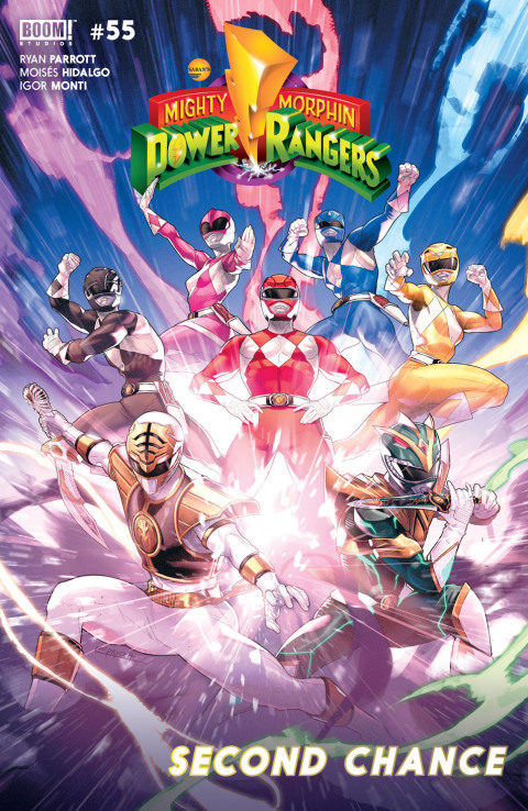 Cover image for book Mighty Morphin Power Rangers #55