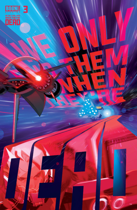 Cover image for book We Only Find Them When They're Dead #3