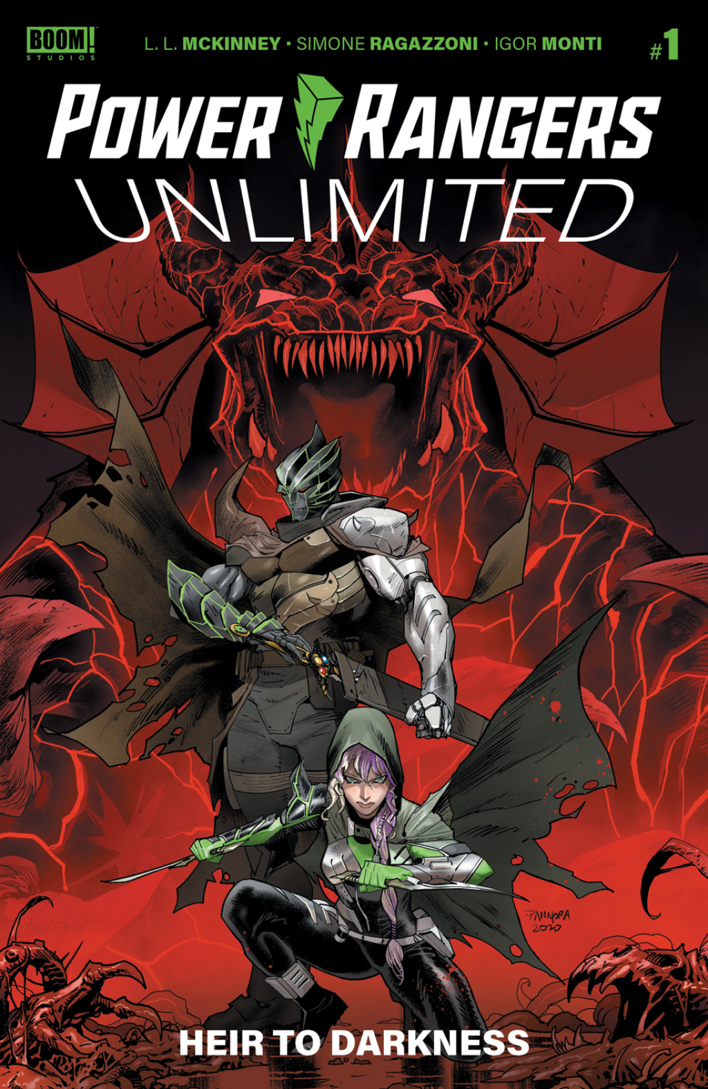 Reflowable Power Rangers Unlimited: Heir to Darkness #1; $8.87