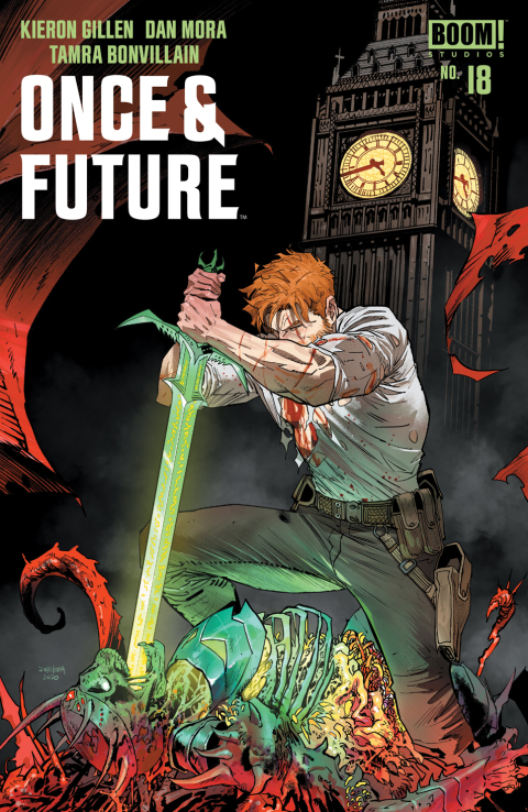 Cover image for book Once & Future #18