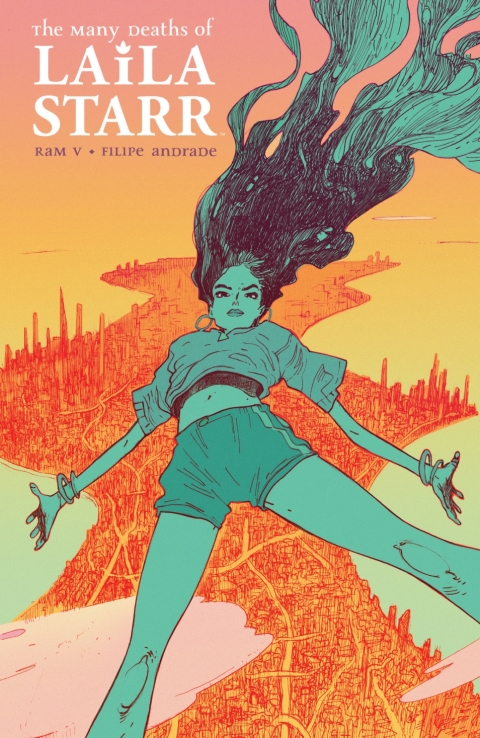 Cover image for book The Many Deaths of Laila Starr #1