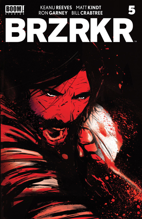 Cover image for book BRZRKR #5 (of 12)