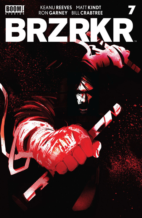 Cover image for book BRZRKR #7 (of 12)