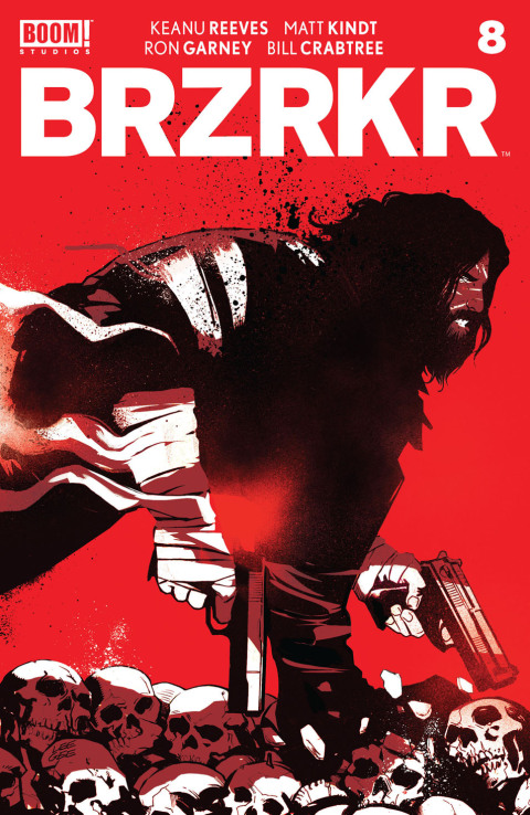 Cover image for book BRZRKR #8 (of 12)