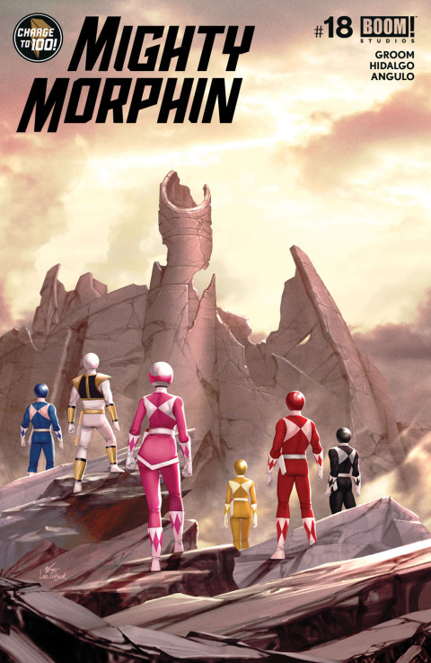 Cover image for book Mighty Morphin #18