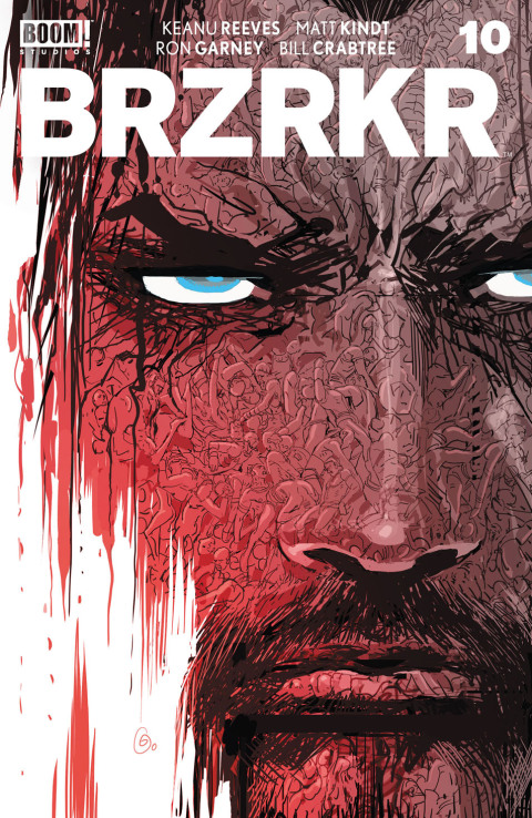 Cover image for book BRZRKR #10 (of 12)