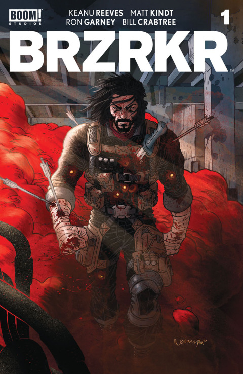 Cover image for book BRZRKR #1