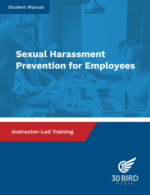Cover image for book Sexual Harassment Prevention for Employees: Student Manual