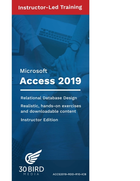 Cover image for book Access 2019 Relational Database Design (Instructor Edition)