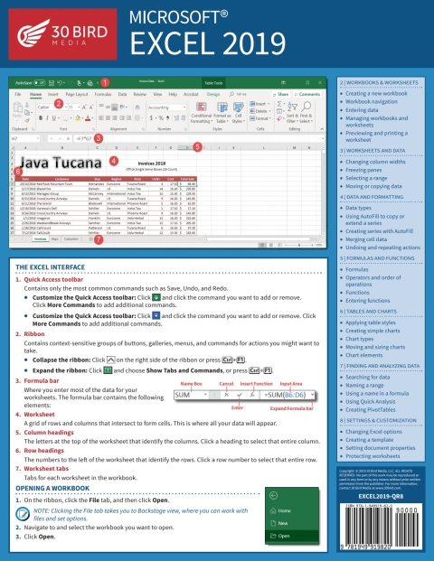 Cover image for book Microsoft Excel 2019 ShortTrack Training
