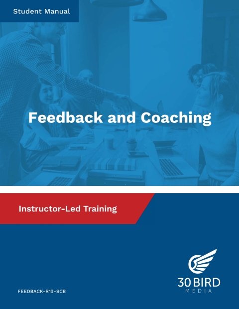 Cover image for book Feedback and Coaching (Student Manual)