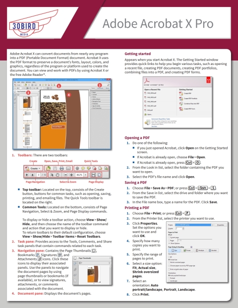 Cover image for book Adobe Acrobat X Pro ShortTrack Training