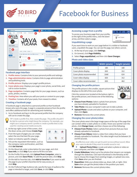 Cover image for book FaceBook for Business ShortTrack Training