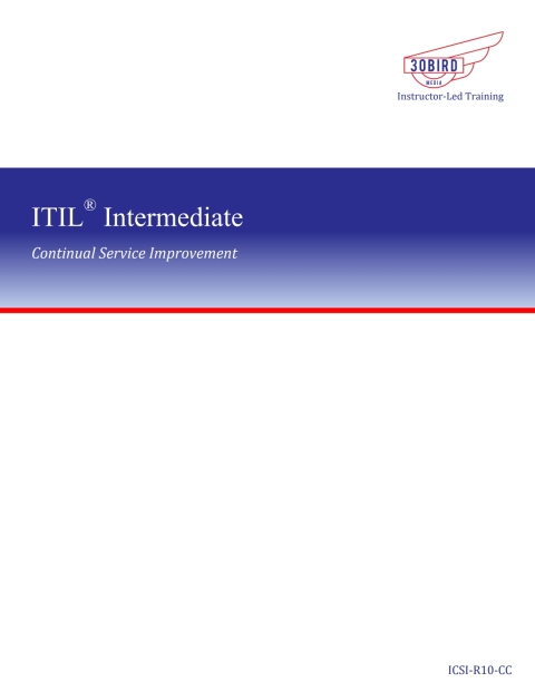 Cover image for book ITIL Continual Service Improvement
