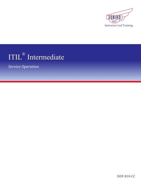 Cover image for book ITIL Intemediate: Service Operation
