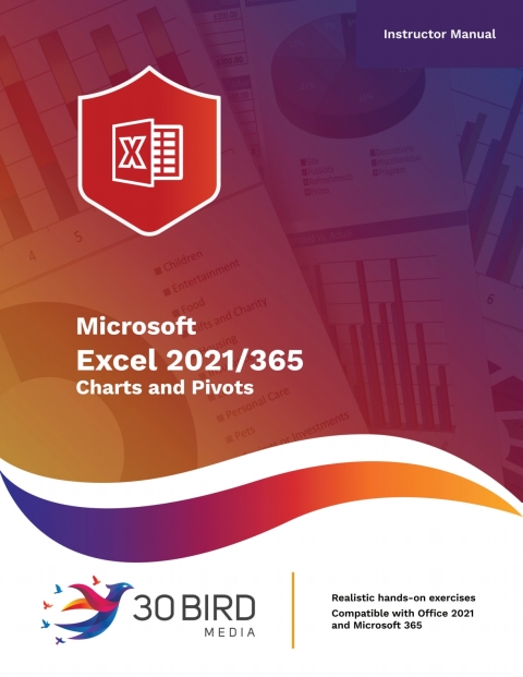 Cover image for book Microsoft Excel 2021/365 Charts and Pivots (Instructor)
