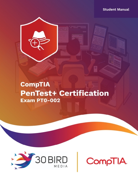 Cover image for book CompTIA PentTest+ Certification Exam PT0-002 (Student)