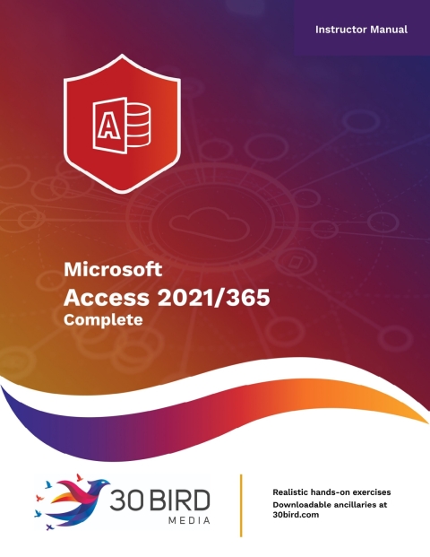 Cover image for book Access 2021/365 Complete (Instructor)