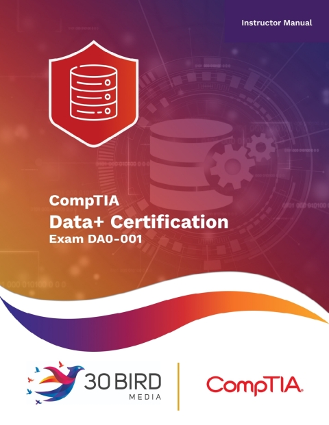 Cover image for book CompTIA Data+ Certification Exam DA0-001 (Instructor)
