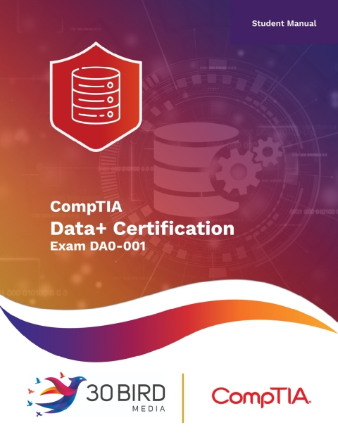 Cover image for book CompTIA Data+ Certification Exam DA0-001 (Student)