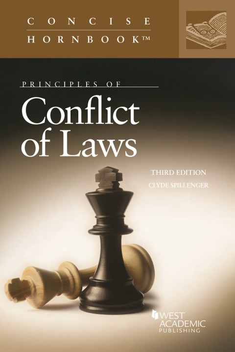 Cover image for book Spillenger's Principles of Conflict of Laws