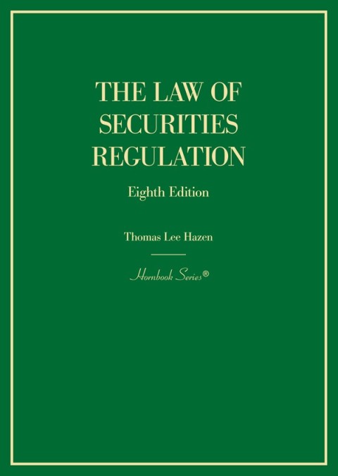Cover image for book Hazen's The Law of Securities Regulation